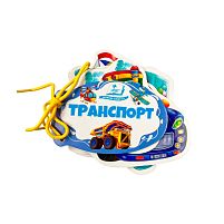 Транспорт 9786178638153 "Пегас", 7 сторінок, картон, шнурівка