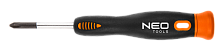 Картинка  Отвертка NEO крестовая прецизионная PH1 x 40 мм, CrMo (04-087) магазин cd-market