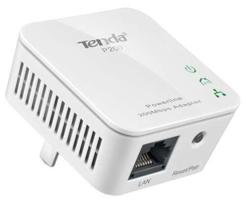 Картинка  Адаптер TENDA  Ethernet to Powerline, 200Mbit (P200) от магазина cd-market фото 3