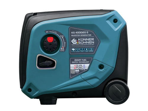 Інверторний комбінований генератор Konner&Sohnen KS 4000iEG S (220V/4 kW, газ/бензин, б/в, користувався два місяці, в ідеальному стані) фото 4