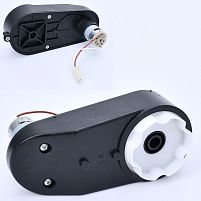 Рульовий редуктор в зборі з мотором для дитячого електромобіля Bambi Racer M 5833-GEAR BOX