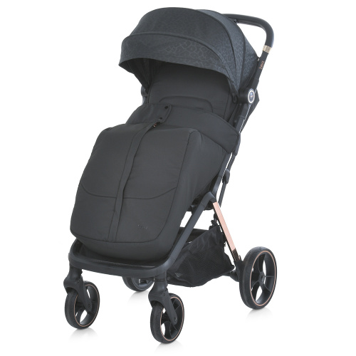 Коляска дитяча прогулянкова El Camino ME 1127-G BEYA Black Leo фото 2