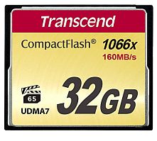 Картинка  Карта пам'ятi Transcend 32GB CF 1066X (TS32GCF1000) магазин cd-market