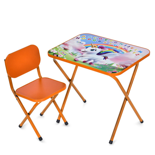 Дитячий столик Bambi M 5967-7 (зі стільчиком, складний)