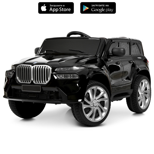 Електромобіль дитячий Bambi Racer M 6366EBLRS-2 «BMW» (колеса: Ø10,2"/EVA, акк. 12V/7Ah, мотор: 4*12V/25W, до 5 км/г, до 30 кг)