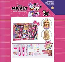 Набір перукаря D 8975-3 прилад для плетіння, аксесуари, щітка, намистини, в коробці