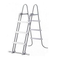 Драбина Intex 28075 (для басейну, 107 см, 6 знімних сходинок, батьківський контроль)