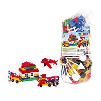 Конструктор №3 0519 "Technok Toys" 130 деталей, в пакеті