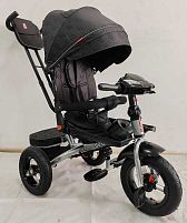 Велосипед 6088 F – 695-12 Best Trike  ПОВОРОТНЕ СИДІННЯ, СКЛАДНЕ КЕРМО, ФАРА МУЗИЧНА З USB,Bluetooth НАДУВНІ КОЛЕСА, ПУЛЬТ ВКЛЮЧЕННЯ СВІТЛА І ЗВУКУ