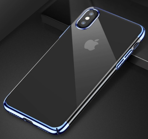 Картинка  Чехол Baseus для iPhone XS Glitter , Blue (WIAPIPH58-DW03) от магазина cd-market фото 4
