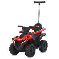 Електроквадроцикл дитячий Bambi Racer M 6123EBLR-3 (каталка-толокар, колеса: EVA, акк. 6V/4,5Ah, мотор: 6V/25W, до 30 км/г, батьк. ручка, до 25 кг)