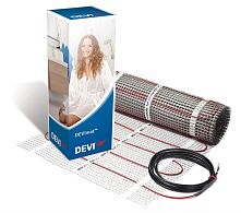 Картинка  Мат нагревательный DEVImat 200T, 2х жильный, 1.0кв.м, 200W, 0.5х2.1м, 230V (83020736) магазин cd-market