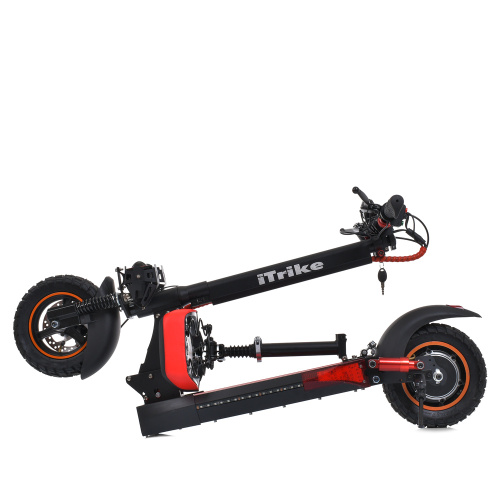Електросамокат iTrike MES 1034S-1 (колеса: Ø10", акк: 48V/10Ah/Li, мотор: 48V/800W, зарядка: 110-220V/4-13 год, швидкість до 45 км/г, IPX4, до 150 кг) фото 8