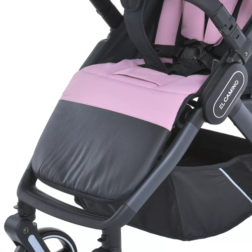 Коляска дитяча прогулянкова El Camino ME 1053-3 DYNAMIC PRO Mauve Pink фото 16
