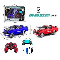 Машинка на радіокеруванні 12066-3 пульт 2.4 GHz + сенсорний браслет, акум. 3.7V, USB-кабель, масштаб 1:18, підсвічування, звуки, режим демонстр