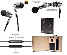 Картинка  Наушники  1MORE E1001 Triple Driver Mic Silver (E1001-SILVER) магазин cd-market