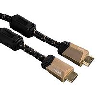 Картинка  Кабель НАМА HDMI, High Speed, (AM/AM), ферриты, длина 5.0 м (00122126) магазин cd-market