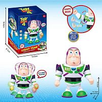 Музична іграшка 5098 B герой, звук, підсвічування, ходить, в коробці