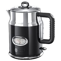 Картинка  Электрочайник Russell Hobbs  Retro Black (21671-70) магазин cd-market