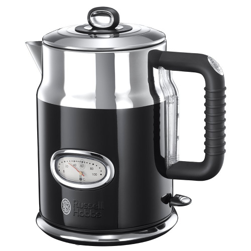 Картинка  Электрочайник Russell Hobbs  Retro Black (21671-70) от магазина cd-market