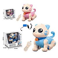 Кошеня на радіокеруванні K 31 Штрихкод=80466 2 кольори, акум. 3.7V, USB-кабель, підсвічування, звук, музика, реагує на оплески, виконує команди,