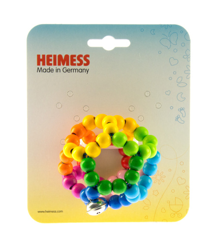 Картинка  Heimess Погремушка деревянная Радужный шар 735670 от магазина cd-market фото 4