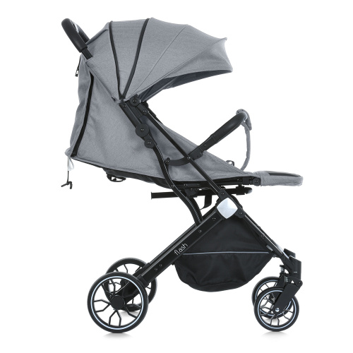 Коляска дитяча прогулянкова Bambi M 5727-1 FLASH Silver Gray фото 4
