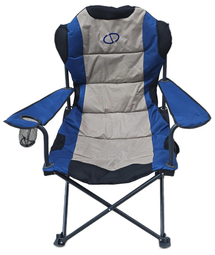 Розкладне крісло CD-Market CDM-1 «Карпати Люкс» (70*80*104 см., наповнювач: поролон 2 см., підлокотники, чохол, до 120 кг., регульована синка) фото 2