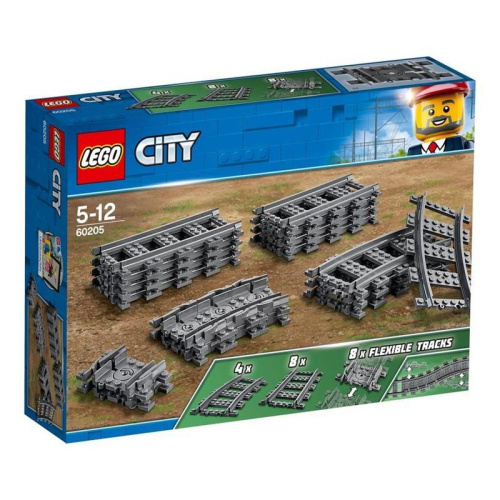 Картинка  Конструктор LEGO City Рельси (60205) от магазина cd-market