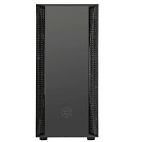 Картинка  Корпус SilverStone FARA FAB1B-G,MidT,USB 3.0*2,USB 2.0*1, 1*120мм,скло(бок.панель),без БЖ,чорний (SST-FAB1B-G) магазин cd-market