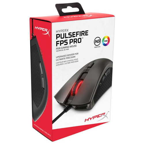 Картинка  Мышь HyperX Pulsefire FPS Pro RGB Gaming (HX-MC003B) от магазина cd-market фото 7