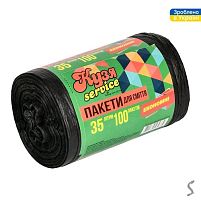 Пакети для сміття "Економ" 35л 100шт/уп 45*55см Stenson KS-1034