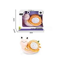 Нічник YT 24-14 “Равлик”, висота 23см, проєктор зоряного неба, мелодії, режими гучності, зміна кольорів підсвічування, на батарейках, в коробці