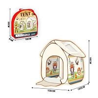 Дитячий ігровий намет X-Toys 2056 B-3 (95*100*100 см, вхід із застібкою-блискавкою, сумка)