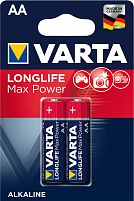 Картинка  Батарейка VARTA LONGLIFE MAX POWER AA   BLI 2 ALKALINE (04706101412) магазин cd-market