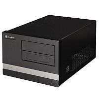 Картинка  Корпус SilverStone SUGO SG02B-F,Micro ATX, USB3.0*2, 1*80мм, безБЖ, чорний (SST-SG02B-F) магазин cd-market