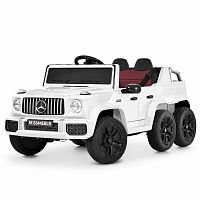 Електромобіль дитячий Bambi Racer M 6344EBLR-1 «Mercedes-Benz» (колеса: 6 шт/Ø9.4/EVA, акк: 12V/10Ah, мотор: 6*12V/35W, до 8 км/г, до 35 кг)
