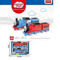 Потяг 411-1 2 потяги з вагонами, інерція, в коробці