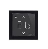 Картинка  Терморегулятор DEVIreg Smart (+5+45С), Wi-Fi, 85 х 85мм, макс. 15A, черный (140F1143) магазин cd-market