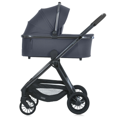 Коляска дитяча прогулянкова El Camino ME 1183 RIVIERA Asphalt Gray (універсальна, 2в1) фото 12