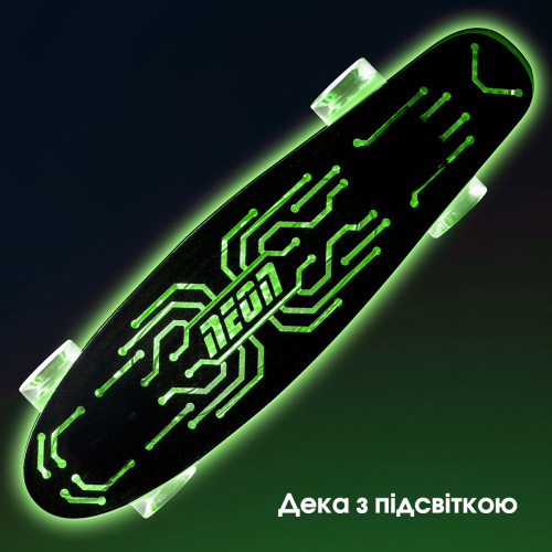 Картинка  Скейтборд Neon Hype Зеленый  (N100789) от магазина cd-market фото 14