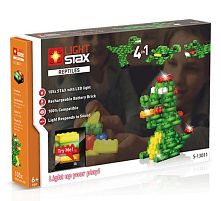 Картинка  Конструктор LIGHT STAX с LED подсветкой Reptile V2 4в1 LS-S13011 магазин cd-market