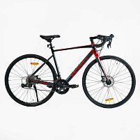 Велосипед Гравійний Corso "Infinity" FN-28590  рама алюмінієва 21``, обладнання Shimano SORA 18 швидкостей, вилка карбонова, зібран на 75%
