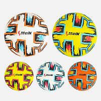 М'яч футбольний C 50679 (60) 5 видів, вага 400-420 грам, матеріал TPE, балон гумовий, розмір №5