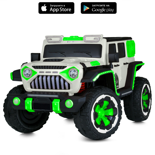 Електромобіль дитячий «Джип» Bambi Racer M 5845EBLR-1