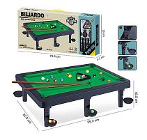 Більярд 68122 киї, кулі, трикутник для складання, в коробці