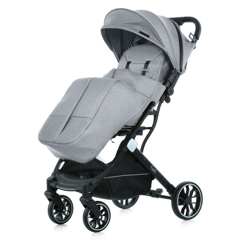 Коляска дитяча прогулянкова Bambi M 5727-1 FLASH Silver Gray фото 6
