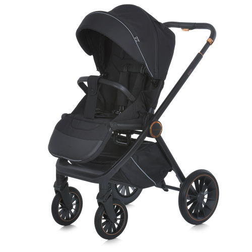 Коляска дитяча прогулянкова El Camino ME 1100-1 ERA Black Ink (універсальна, 2в1) фото 2