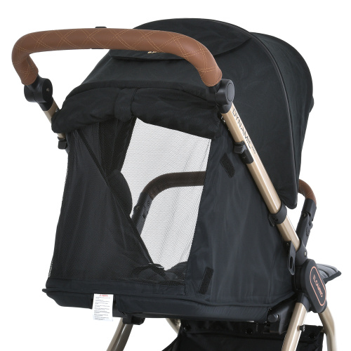 Коляска дитяча прогулянкова El Camino ME 1053G-2 DYNAMIC PRO Special Black фото 16