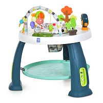 Картинка  Центр-стрибунець розвиваючий Bambi M 6243-4(2) (66*66*69 см, 3в1: столик-лего, обертове сидіння, стрибунець, музика) магазин cd-market